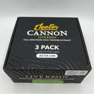 Jeeter Live Resin Cannons