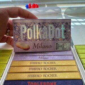 Polkadot Belgian Mushroom Chocolate Bars