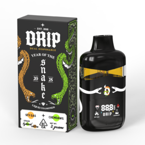 Double Drip Disposable Vape – SFV Gas + Chemdawg