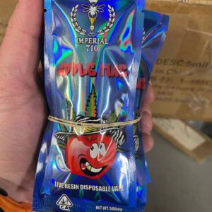 Imperial 710 Apple Mac Live Resin Disposable Vapes For Sale