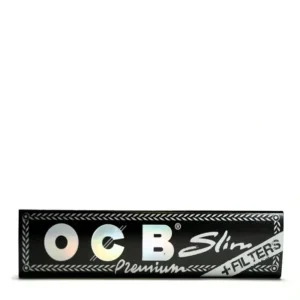 OCB Premium Black Rolling Papers Slim
